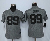 Women Limited Nike Oakland Raiders #89 Cooper Gray Stitched Gridiron Gray Jersey,baseball caps,new era cap wholesale,wholesale hats